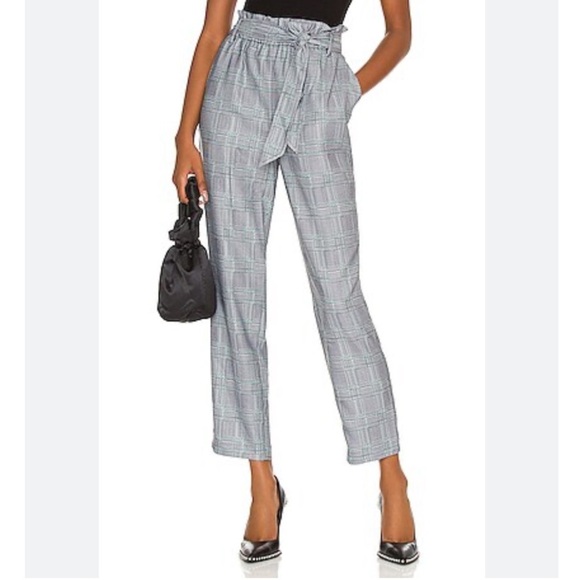 BCBGeneration Woven Tie Waist Pants - Picture 1 of 13
